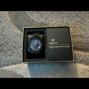 Men’s Ambassador Watch 
AM145SS | Black & Black | Stainless-Steel Case